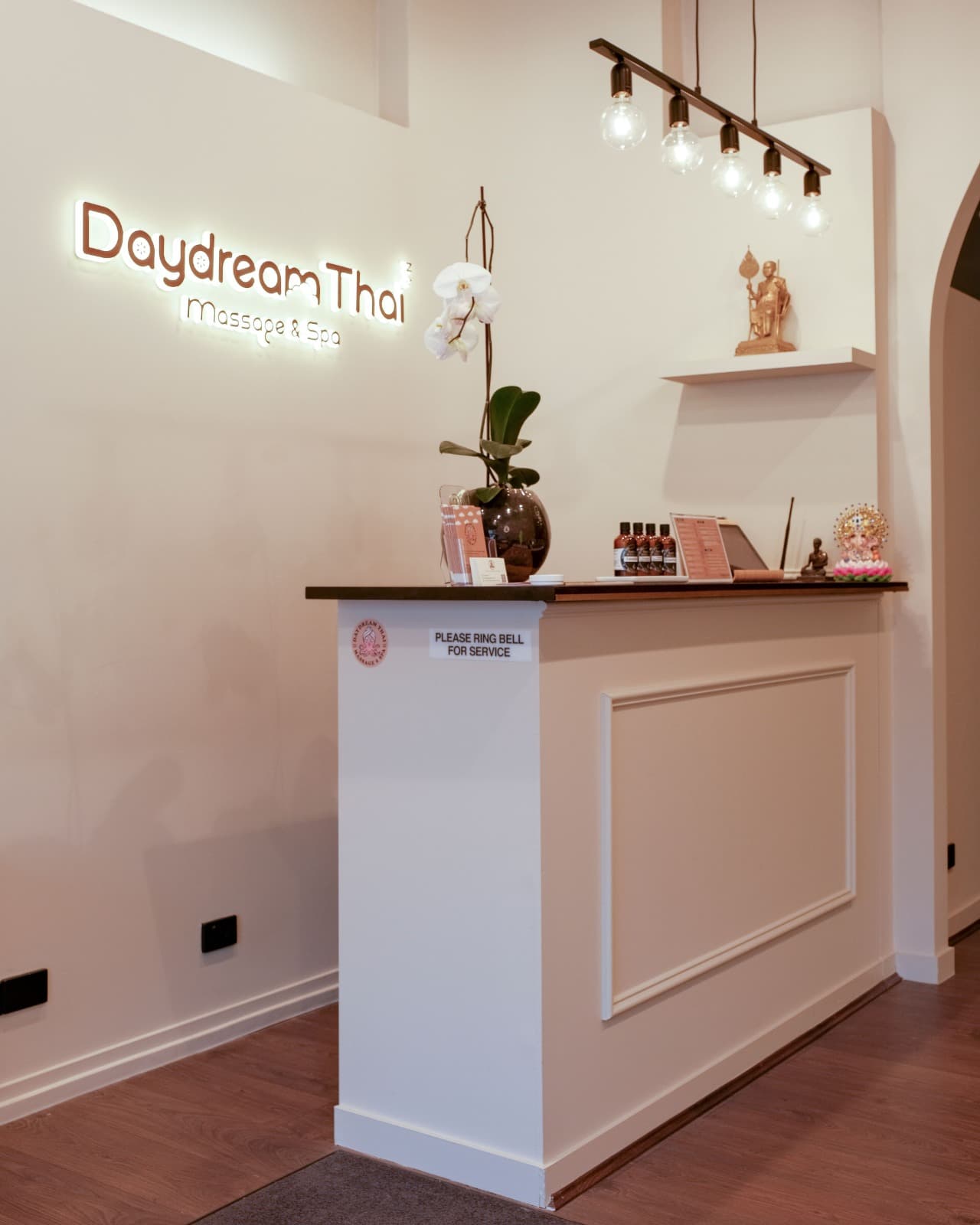 Daydream Thai Massage and Spa Counter.JPG